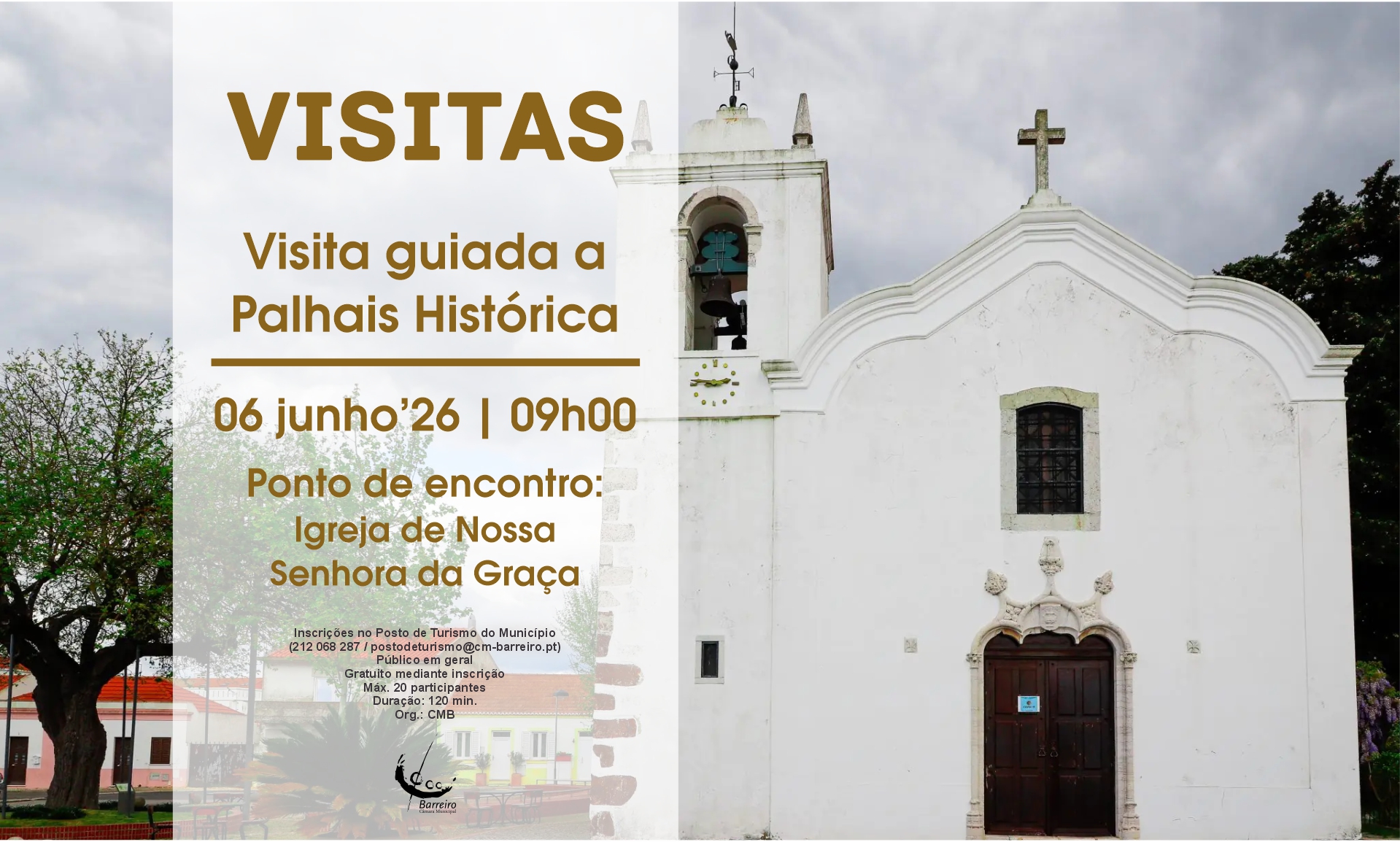 Visita guiada a Palhais Histórica