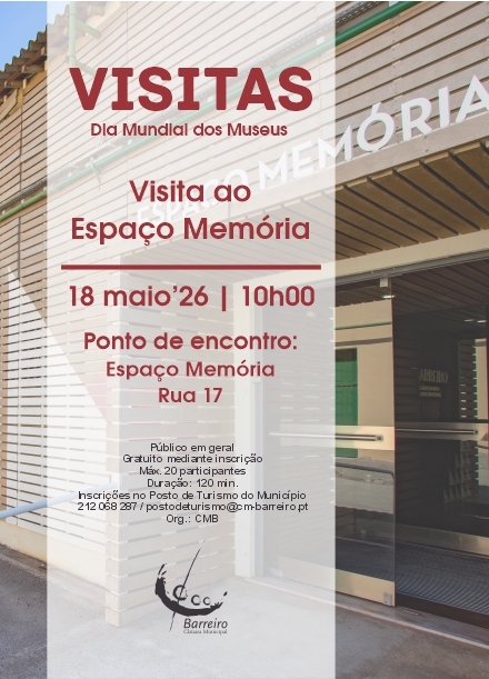 imagem do Dia Mundial dos Museus – Visitas guiadas ao Espaço Memória a 18 maio