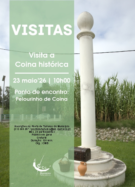 imagem de Visita guiada a Coina Histórica dia 23 de maio