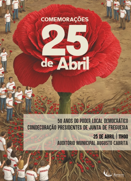 50 anos do Poder Local Democrático | Condecoração de Presidentes de Junta de Freguesia