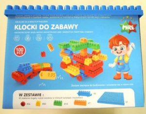 Brinquedo de construção, da marca Mile