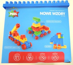 Brinquedo de construção, da marca Mile3