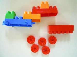 Brinquedo de construção, da marca Mile5