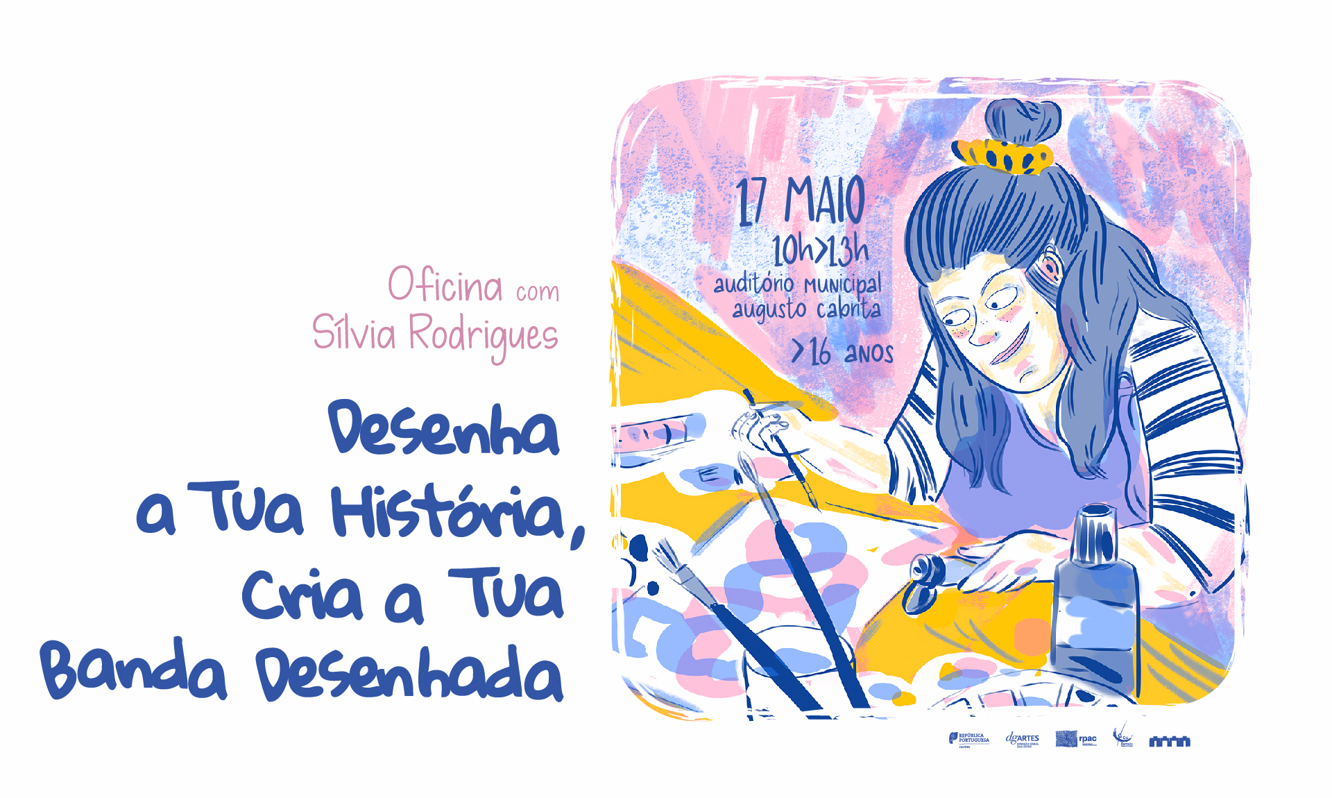 Imagem de Oficina de ilustração “Desenha a Tua História, Cria a Tua Banda Desenhada”
