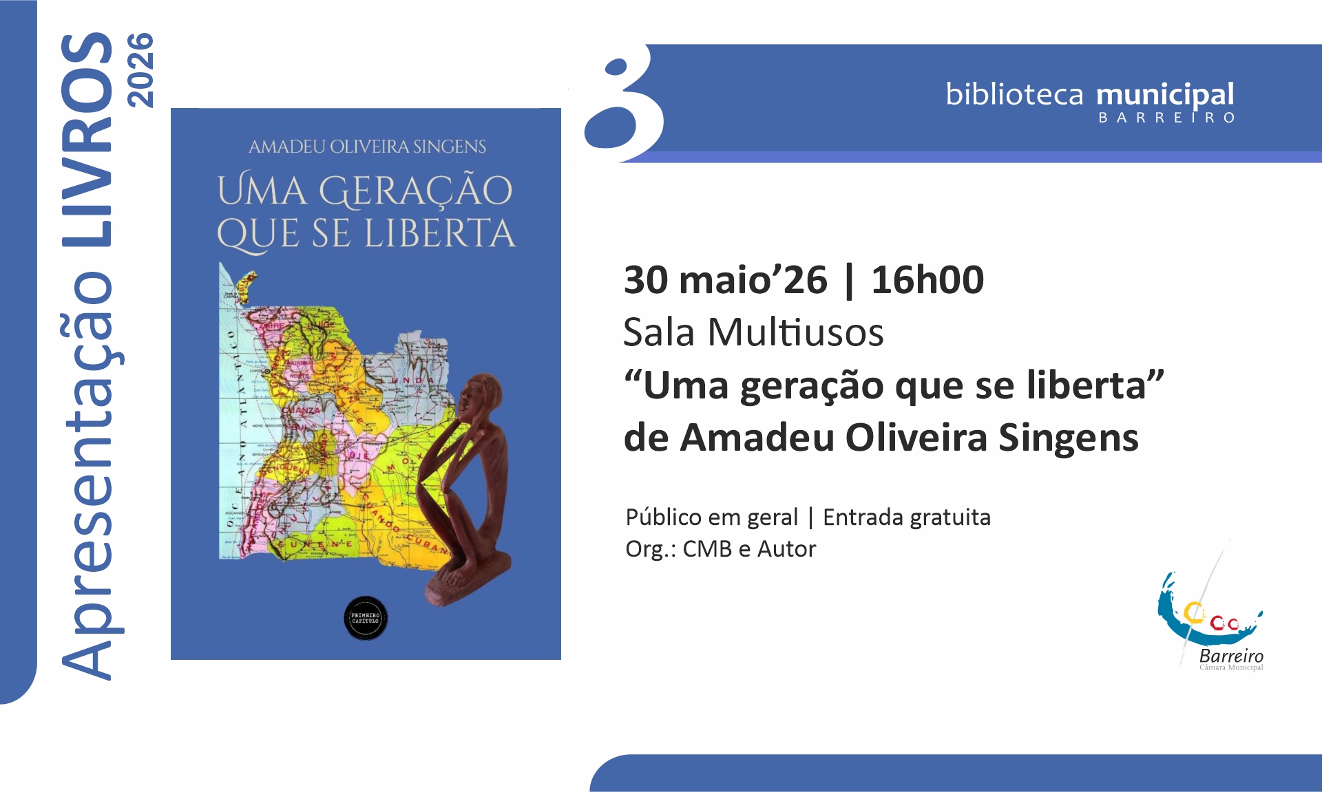 livro “Uma geração que se liberta”