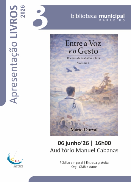 Apresentação do livro Entre a Voz e o Gesto de Mário Durval