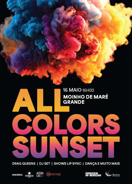 imagem All Colors Sunset no Moinho Grande 16 maio