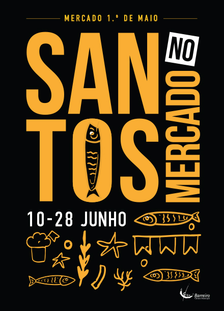 Santos no Mercado 1º de Maio