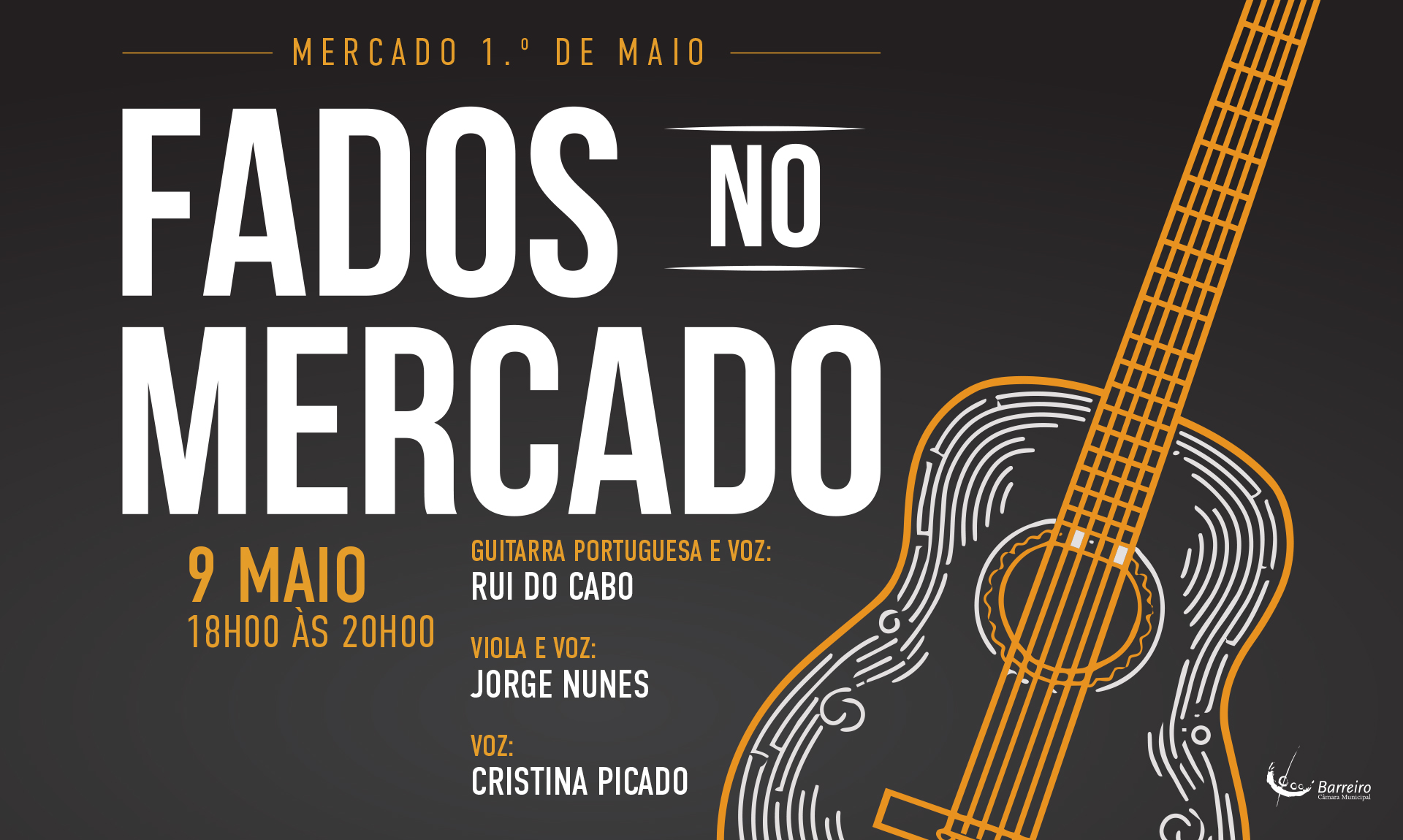 Imagem Fados no Mercado 9 maio