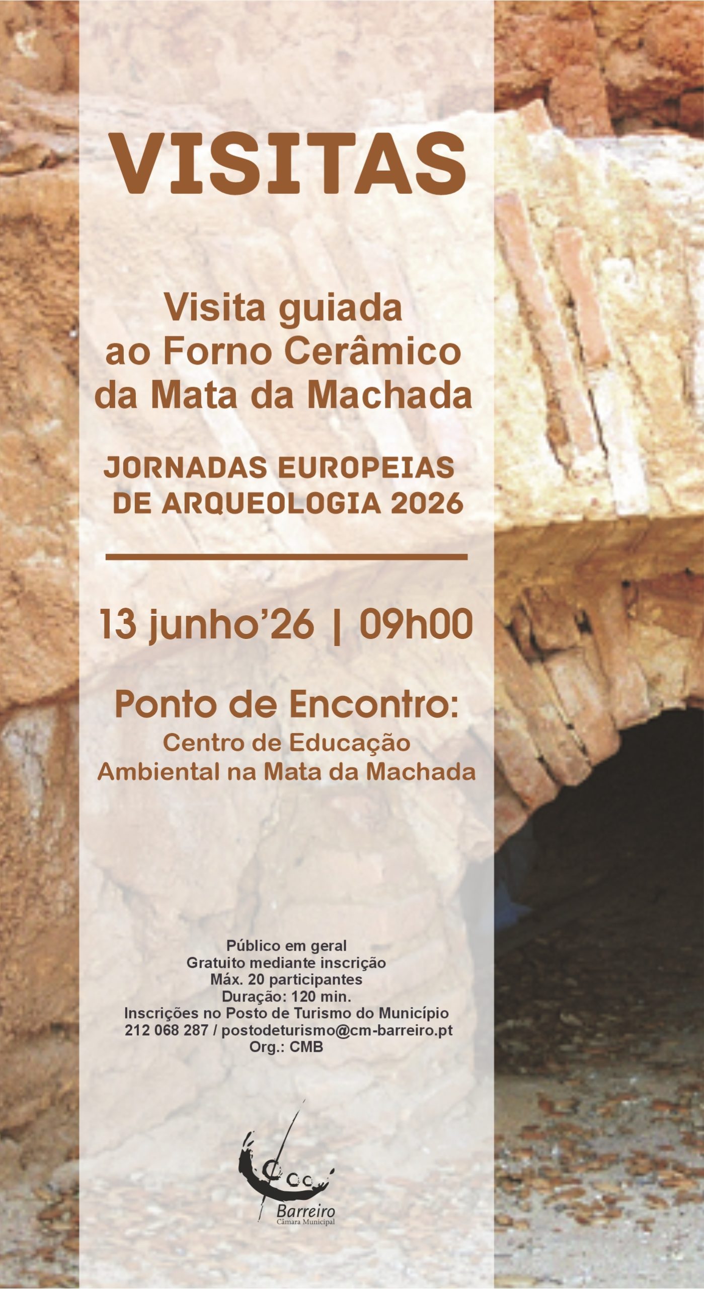 Visita guiada ao Forno Cerâmico da Mata da Machada