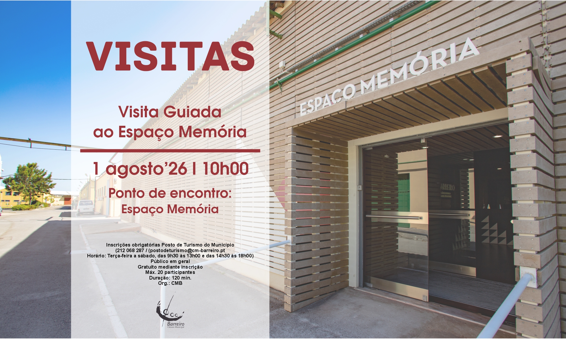 Visita guiada ao Espaço Memória 1 de agosto
