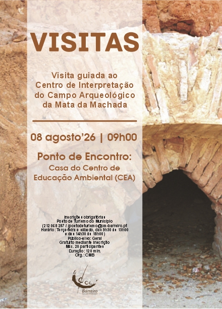 Visita guiada ao Centro de Interpretação do Campo Arqueológico da Mata da Machada