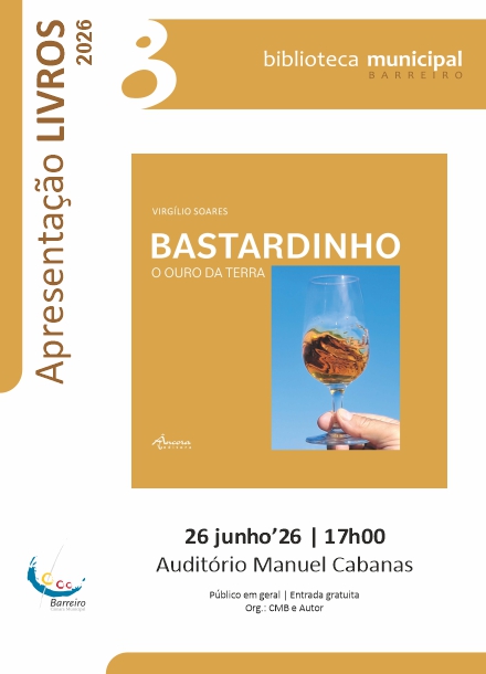 Apresentação do livro a 26 de junho