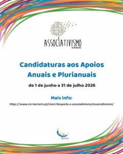 Imagem Candidaturas aos Apoios Anuais e Plurianuais do Associativismo 2026