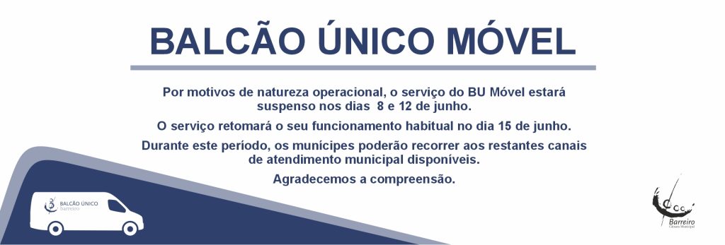 Balcão Único Móvel suspenso