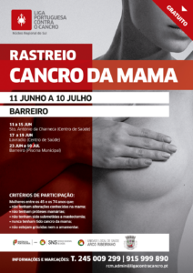rastreio cancro da mama no Barreiro