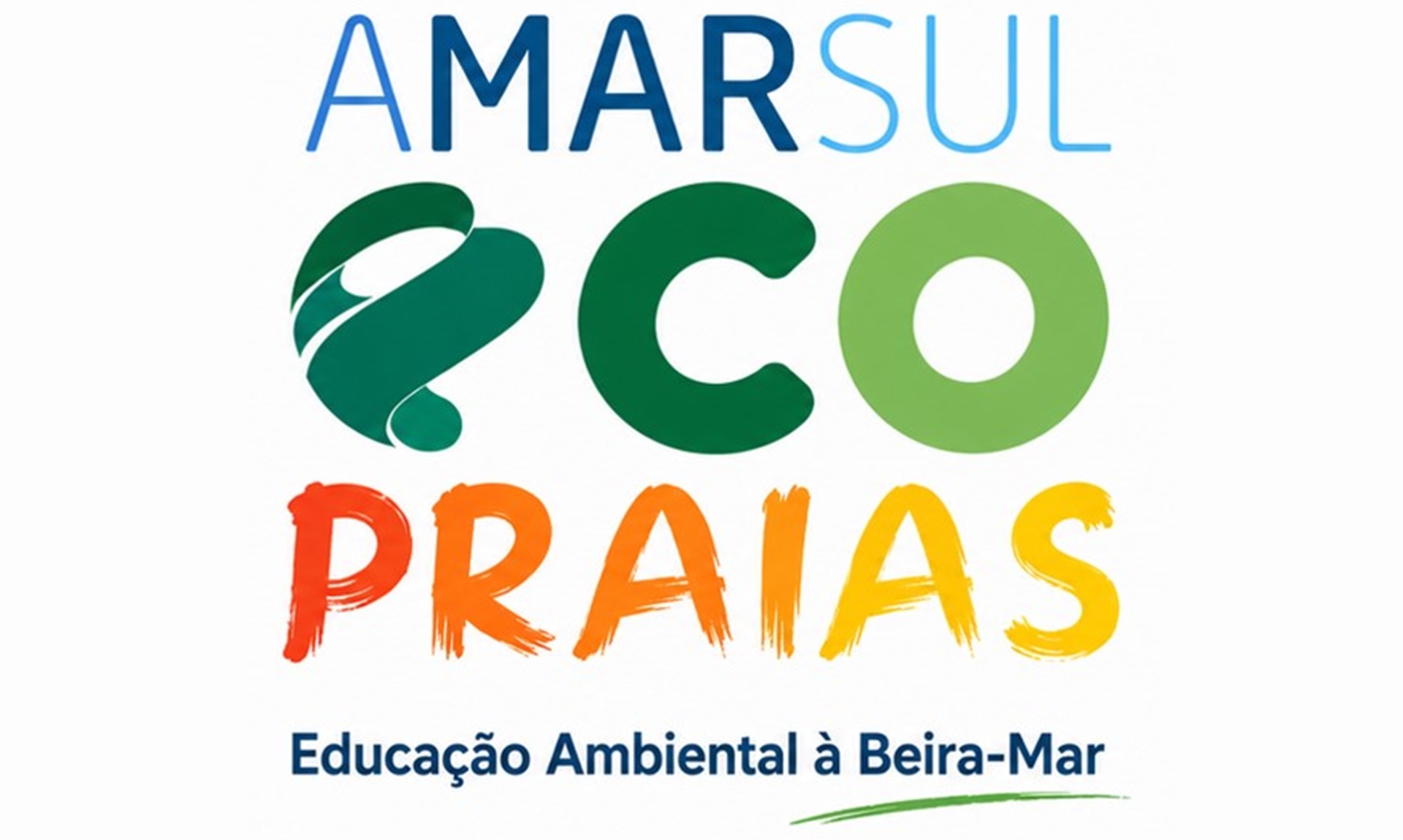 Logótipo da Campanha Ecopraias Amarsul 2026