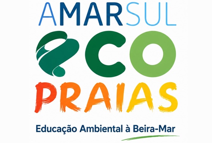 Logótipo da Campanha Ecopraias Amarsul 2026