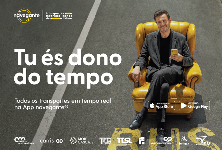 Imagem da campanha com protagonizada pelo ator Albano Jerónimo