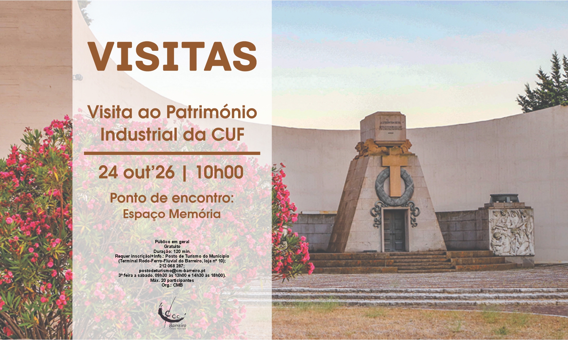 Visita ao Património Industrial da CUF 24 out