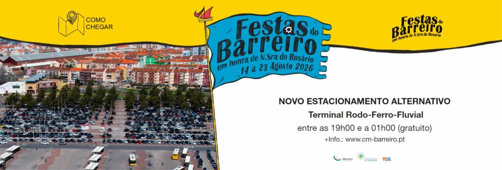 Novo estacionamento alternativo gratuito - Transtejo Soflusa
