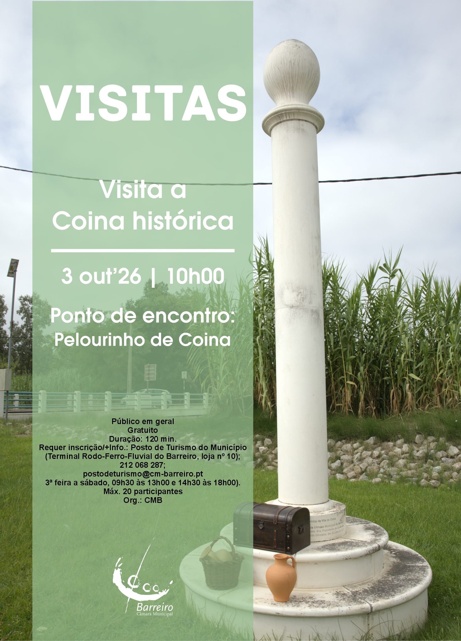 Visita guiada a Coina histórica