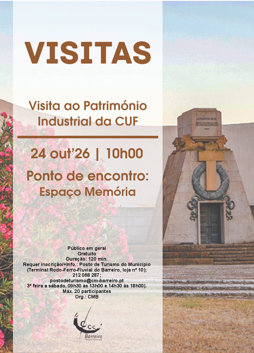 Visita ao Património Industrial da CUF 24 out