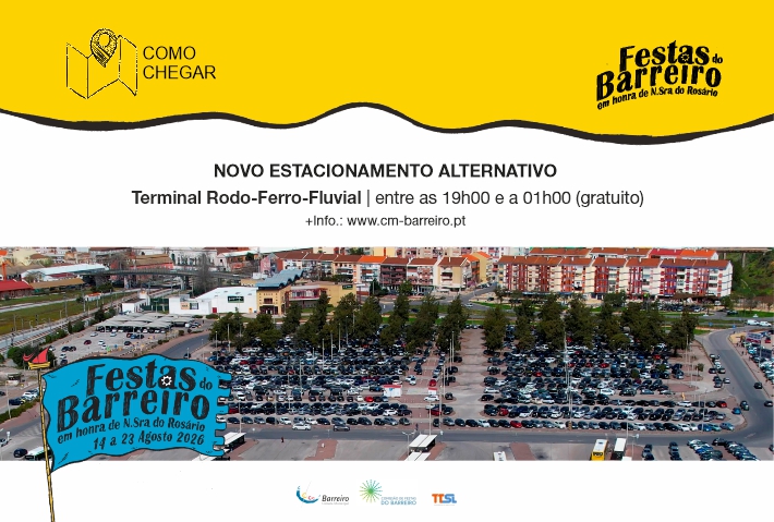 Novo estacionamento alternativo gratuito - Transtejo Soflusa