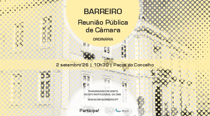 reunião ordinária pública de câmara a 2 de setembro