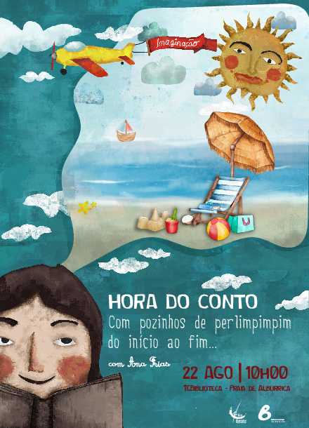 Hora do conto: Com pozinhos de perlimpimpim do início ao fim, com Ana Frias