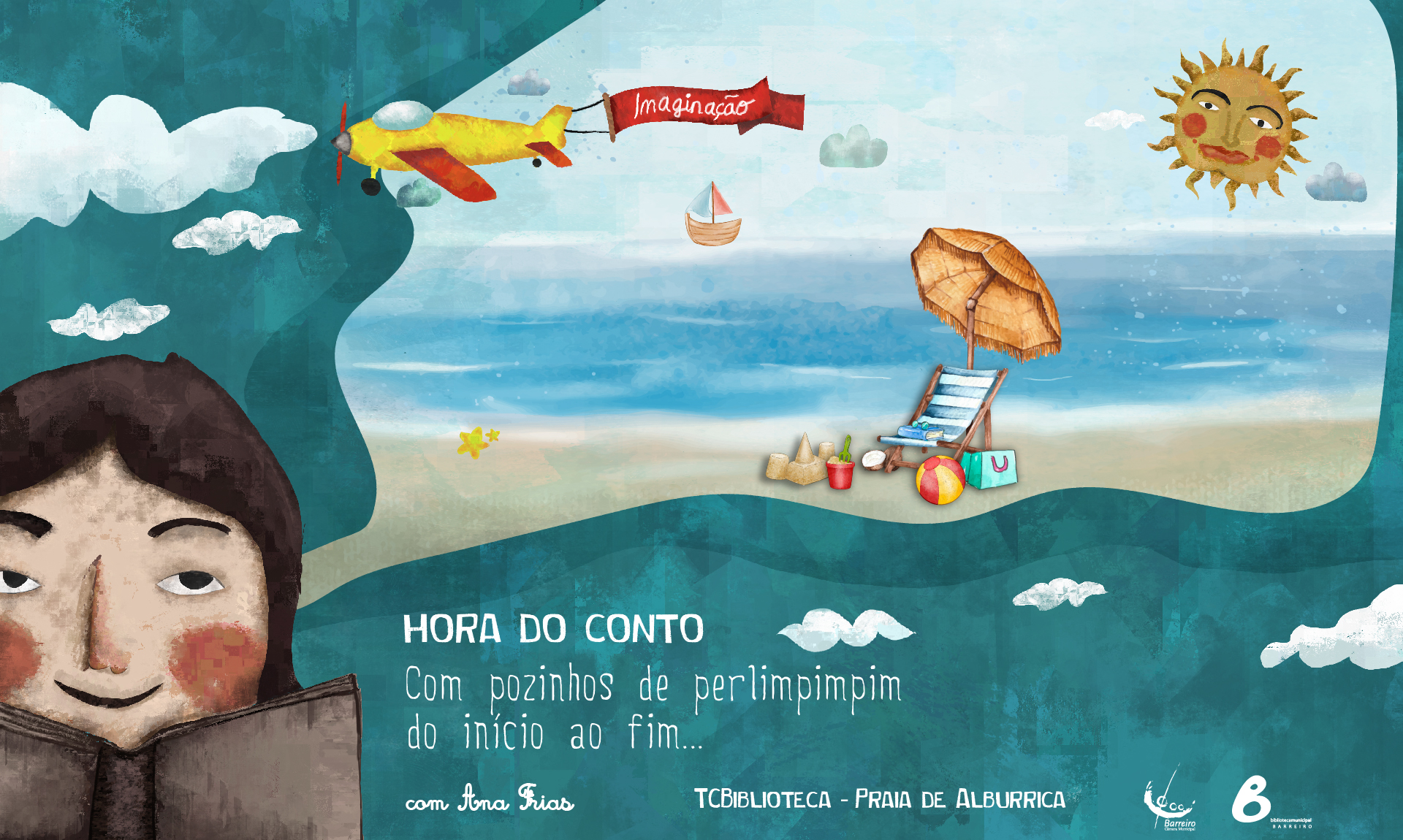 Hora do conto: Com pozinhos de perlimpimpim do início ao fim… - com Ana Frias
