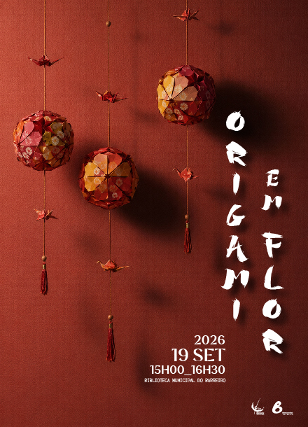 Oficina Criativa Origami em flor