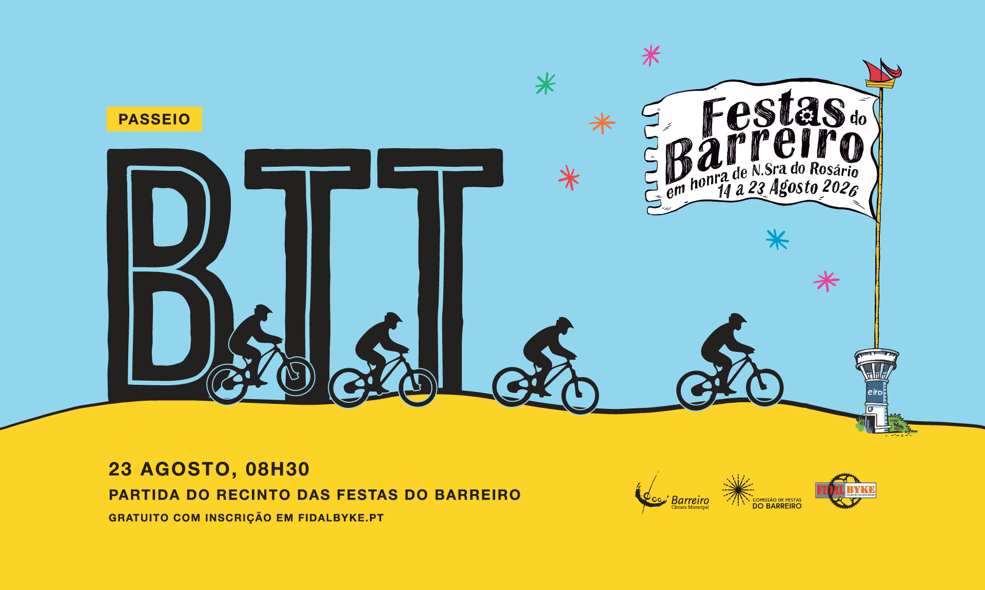Passeio de BTT