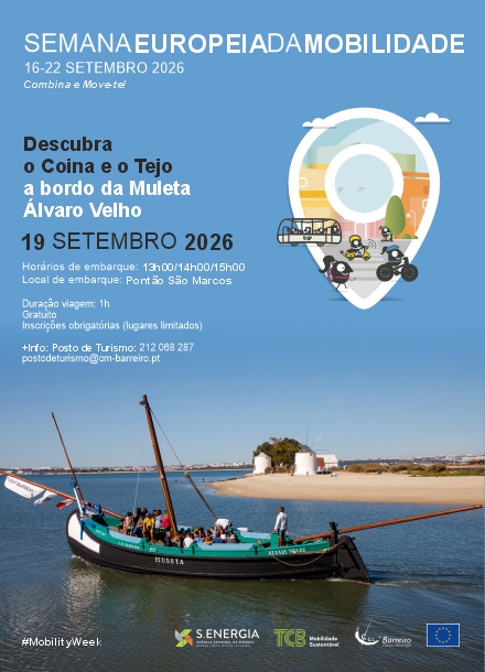 Imagem do passeio na Muleta Álvaro Velho no âmbito da Semana Europeia da Mobilidade 2026