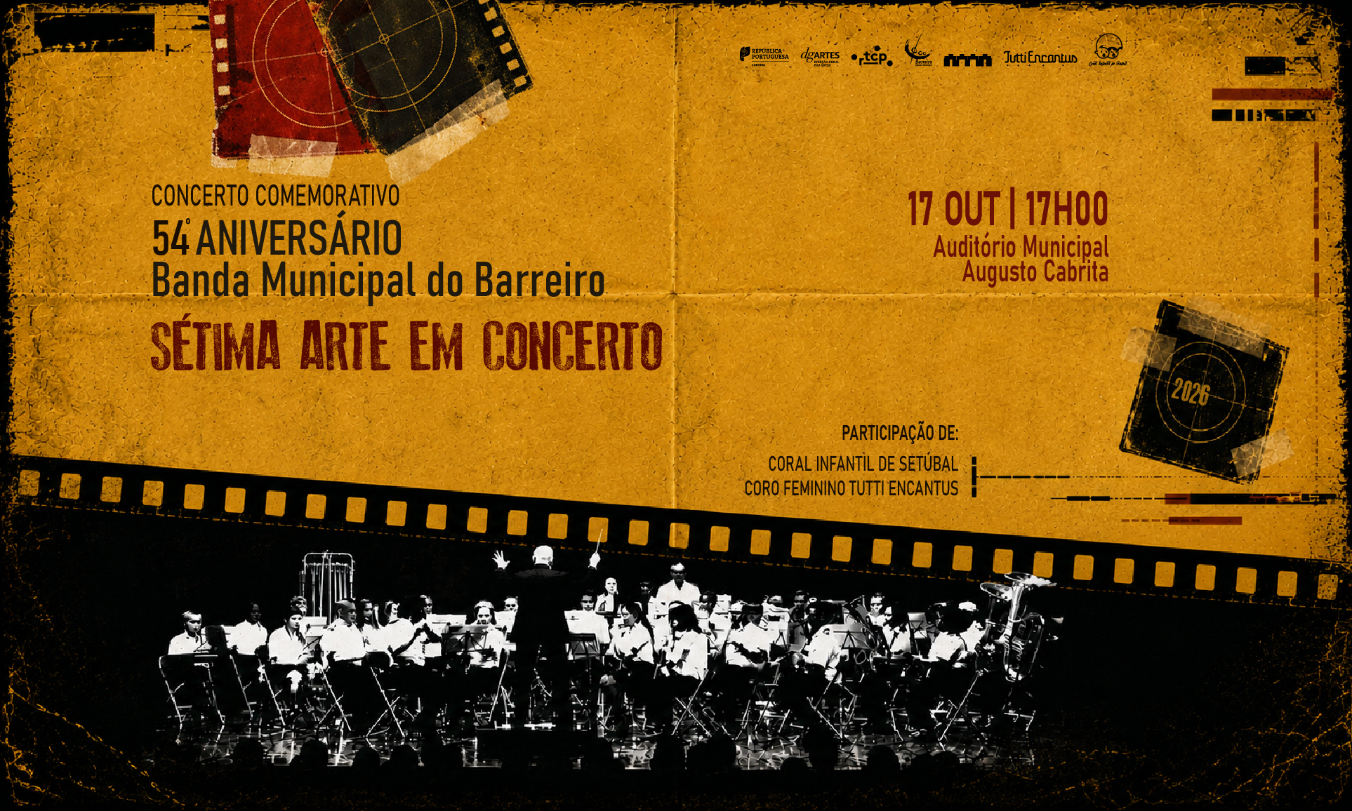 Banda Municipal do Barreiro - concerto comemorativo do 54º aniversário