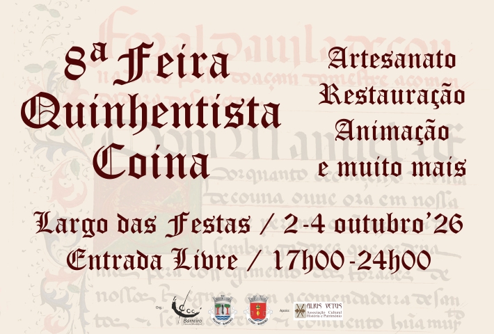 8ª Feira Quinhentista de Coina – Barreiro 2026