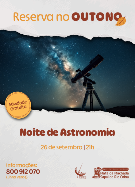 Noite de Astronomia na Mata da Machada