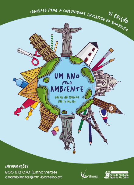 VI Edição do Concurso 'Um Ano Pelo Ambiente' - Volta ao Mundo em 12 meses