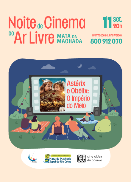 Cinema da Machada - noite de cinema ao ar livre 2