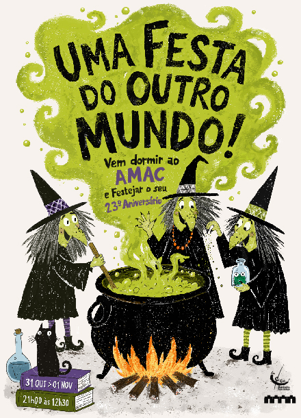 Imagem de Uma Festa do Outro Mundo. Uma noite arrepiante!