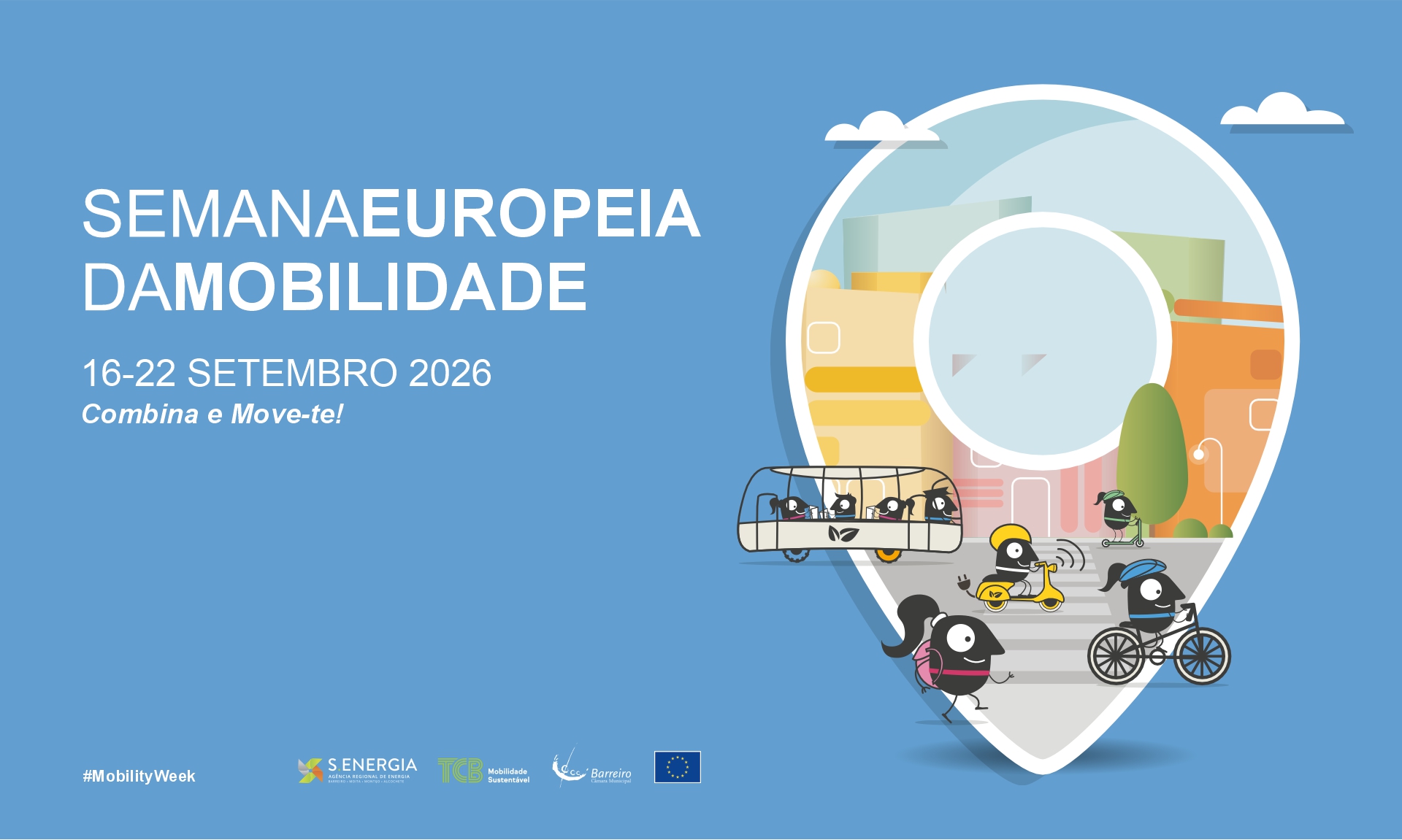 Imagem da Semana Europeia da Mobilidade 2026 no Barreiro