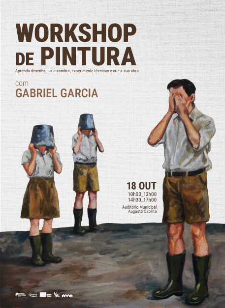 Workshop de pintura com Gabriel Garcia