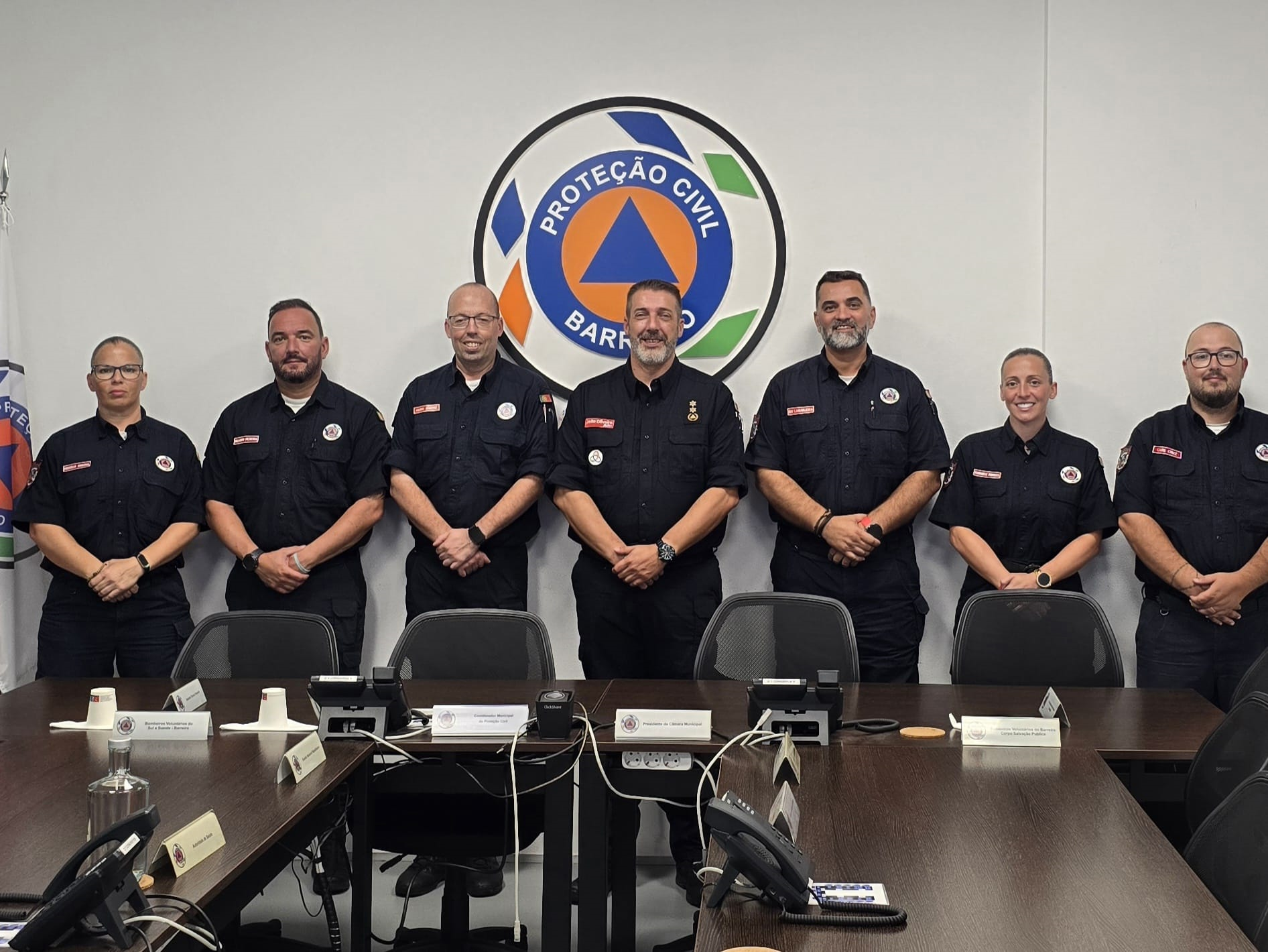 Visita do Comandante Sub-Regional da Península de Setúbal da ANEPC