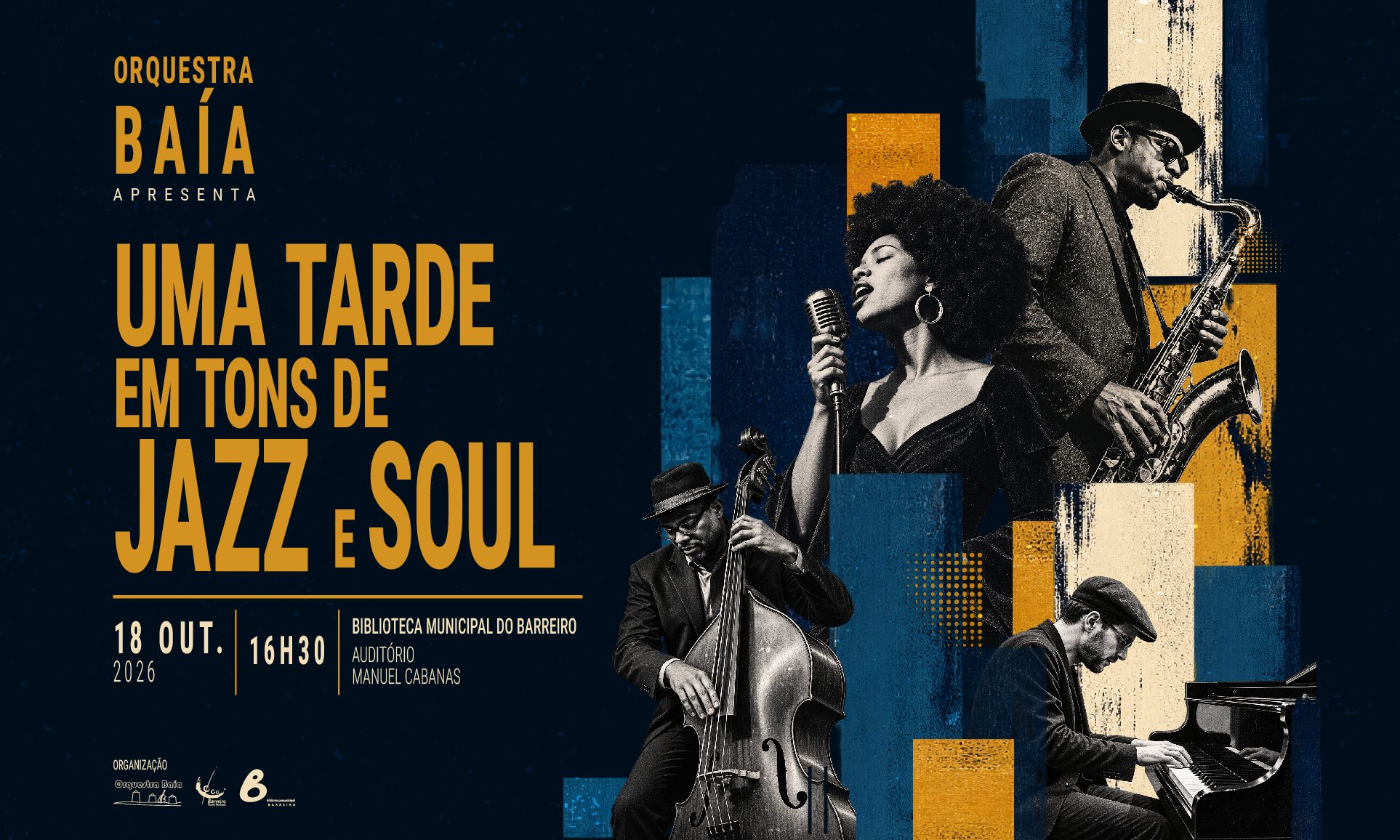 Orquestra Baía “Uma tarde em tons de Jazz e Soul”