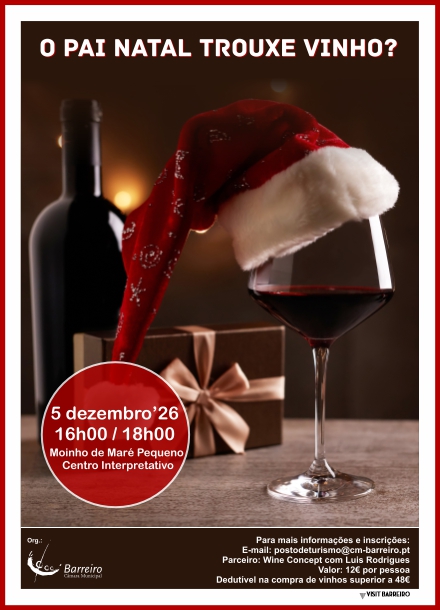 O Pai Natal trouxe vinho?