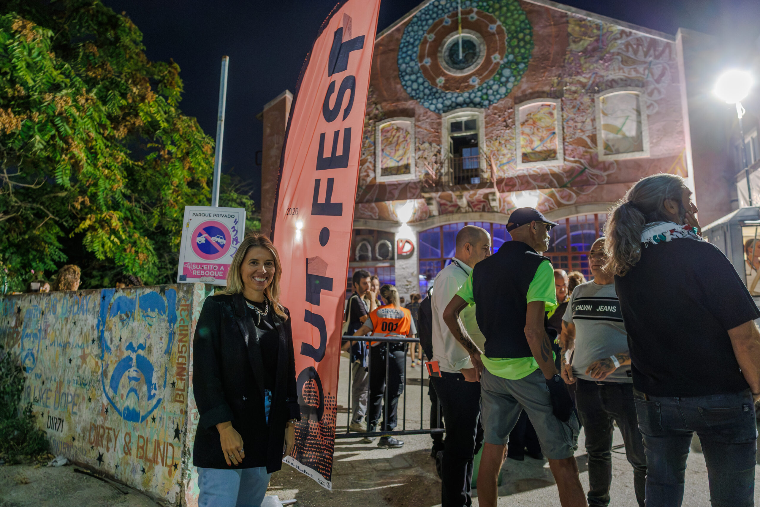 Vereadora Sara Ferreira no Out.Fest 2026