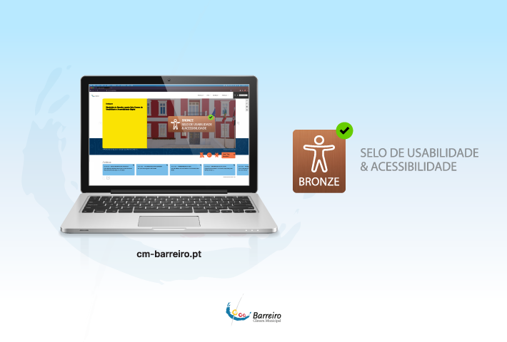 Portal do Município do Barreiro recebe Selo Bronze de Usabilidade e Acessibilidade