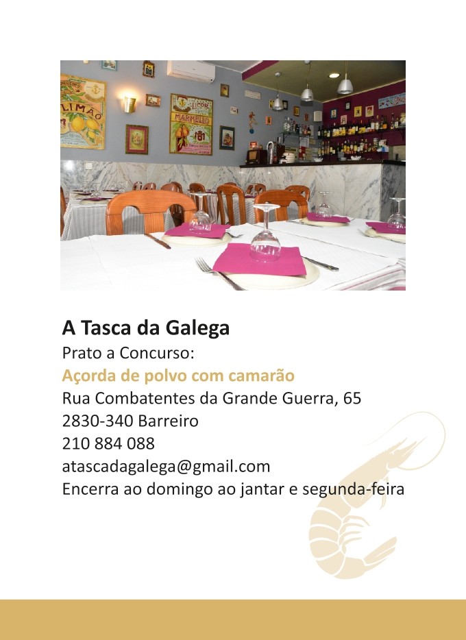 21º Concurso de Gastronomia Ribeirinha do Barreiro | 2019 | Brochura Restaurantes pg6