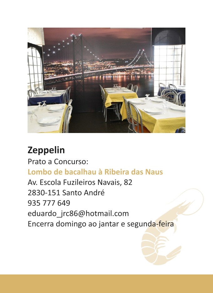 21º Concurso de Gastronomia Ribeirinha do Barreiro | 2019 | Brochura Restaurantes pg14