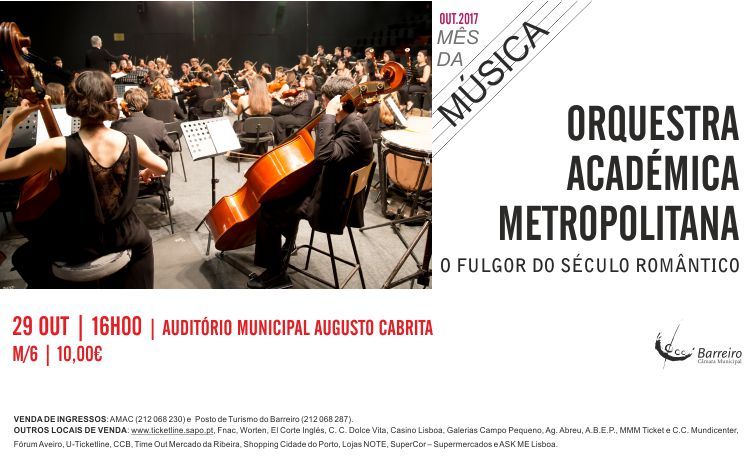 Orquestra Académica Metropolitana | Mês da Música